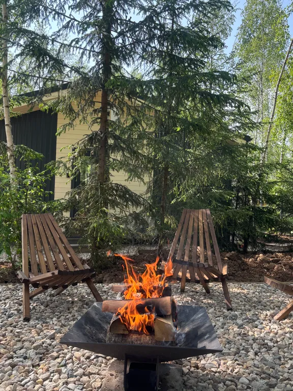 Частный коттедж №2 с баней и чаном