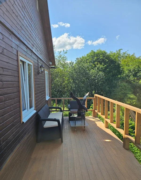 Уютный эко-дом у горы