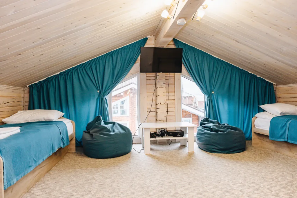 Коттедж на большую компанию близко от подъёмника