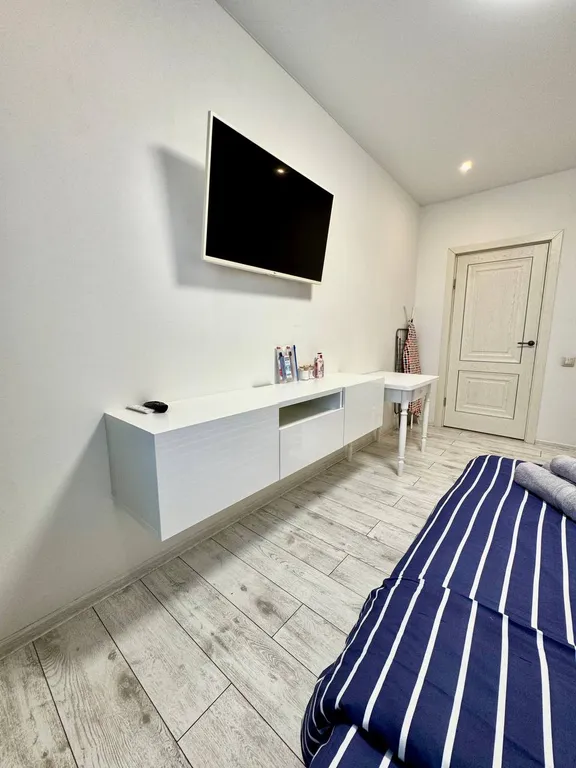 Просторная светлая однокомнатная квартира с уютной домашней атмосферой