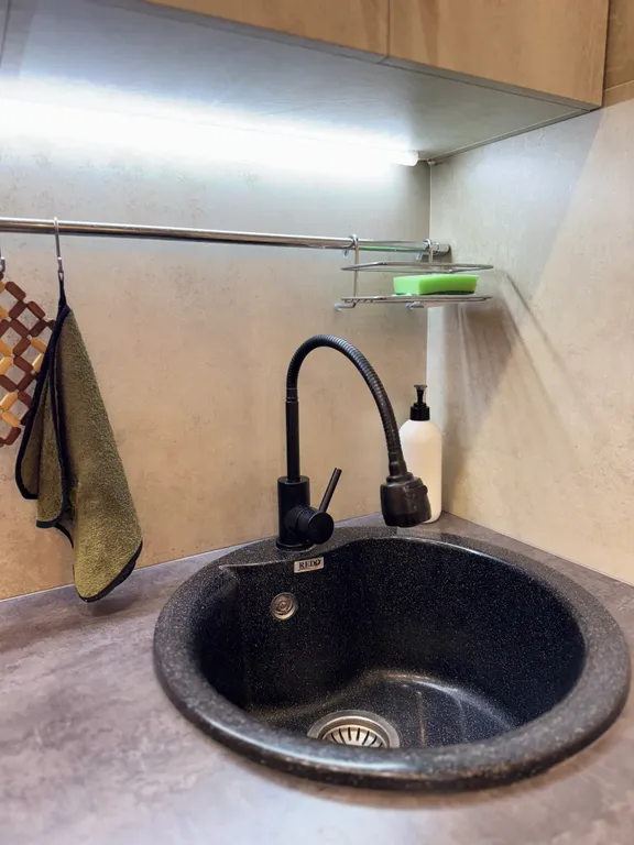 Квартира Уютная квартира-студия в отличном районе недалеко от моря — Анапа