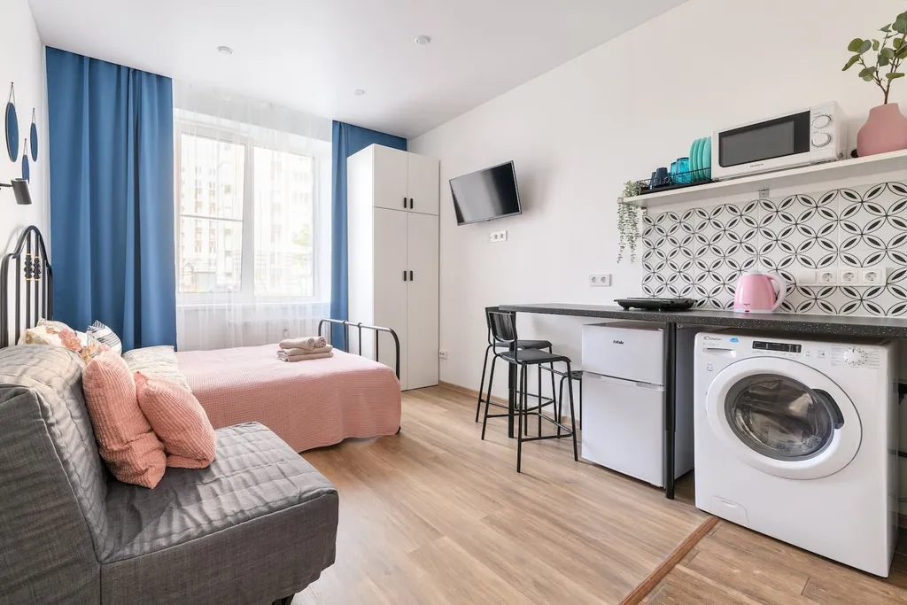 Квартира Квартира Студия у НИИ онкологии — Песочный