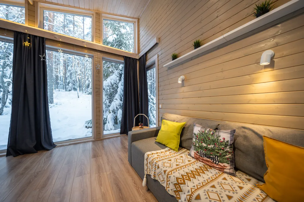 Дом с видом на лес