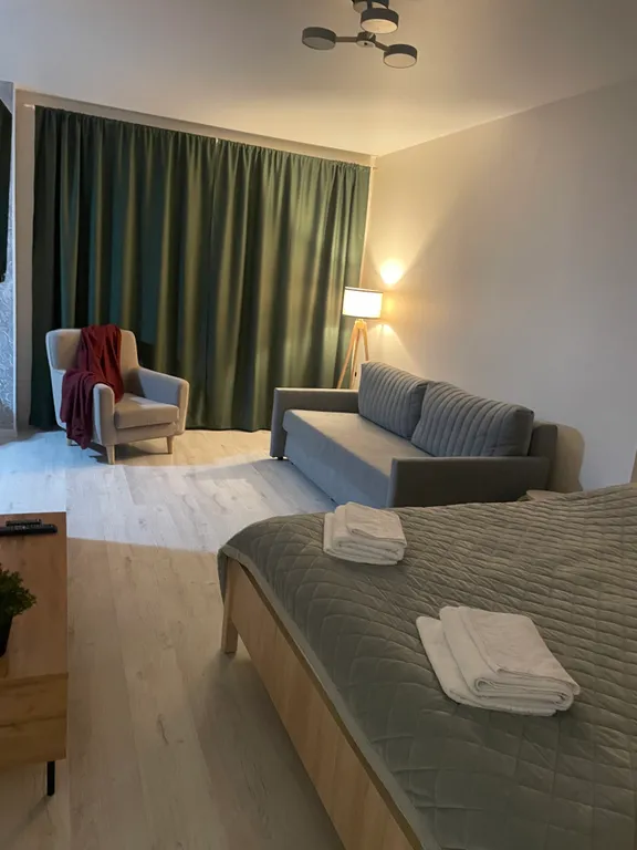 Новая сканди квартира в тихом районе