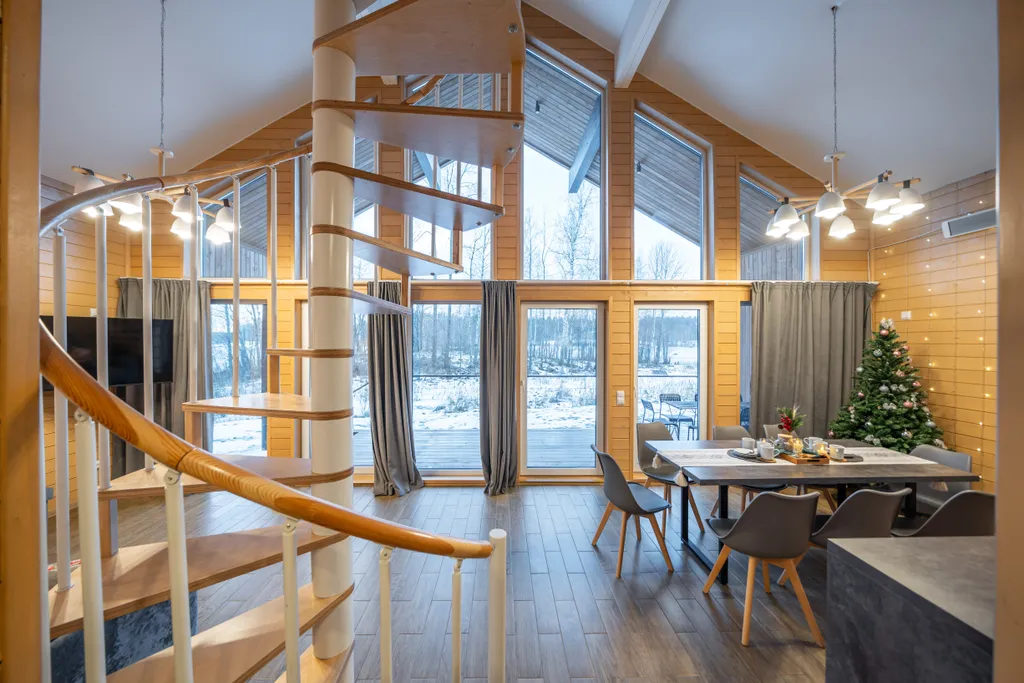 Коттедж Коттедж с видом на озеро — Приозерск