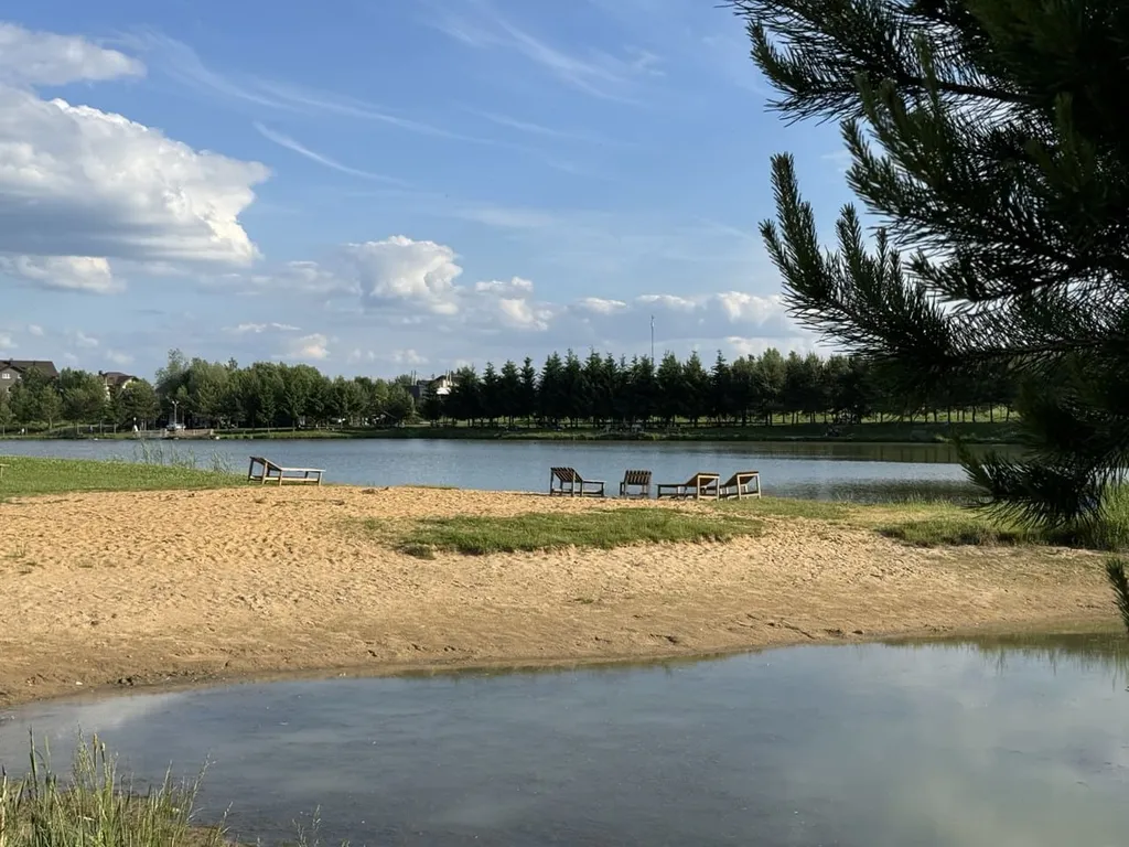Современный барн вблизи лучших склонов Подмосковья