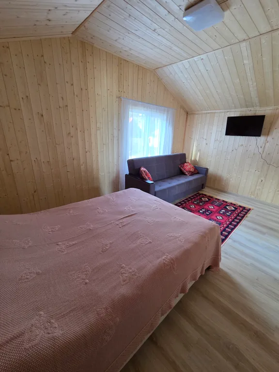 Барнхаус в сердце Теберды с видом на горы