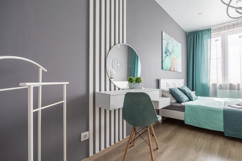 Видовая 1-комнатная квартира в ЖК Цветы