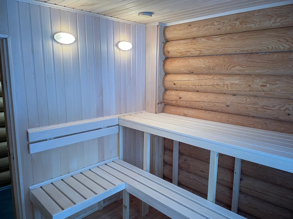 Новый уютный дом с сауной