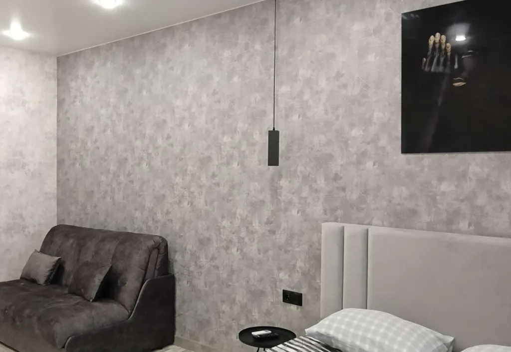 Уютная студия с видом на город