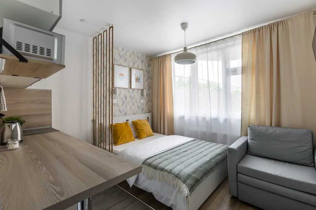 Квартира Квартира Freedom Sunny Apartments Vnukovo 24-7 пешком 15 мин от аэропорта — Москва