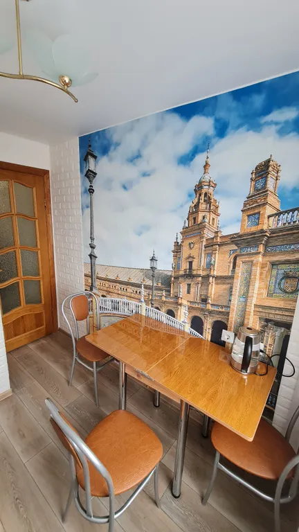 Уютная квартира на красной линии с балконом