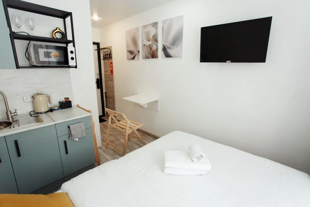 Уютные апартаменты в центре города с видом на парк