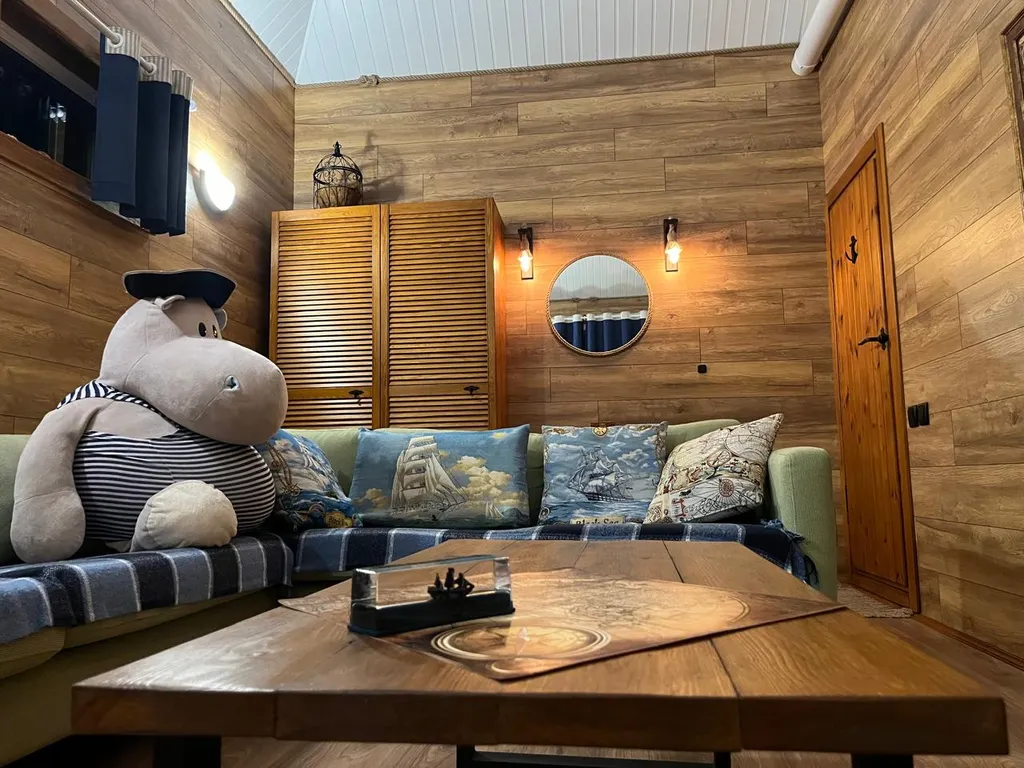 Коттедж Дом на берегу залива с баней и камином — Ключевое