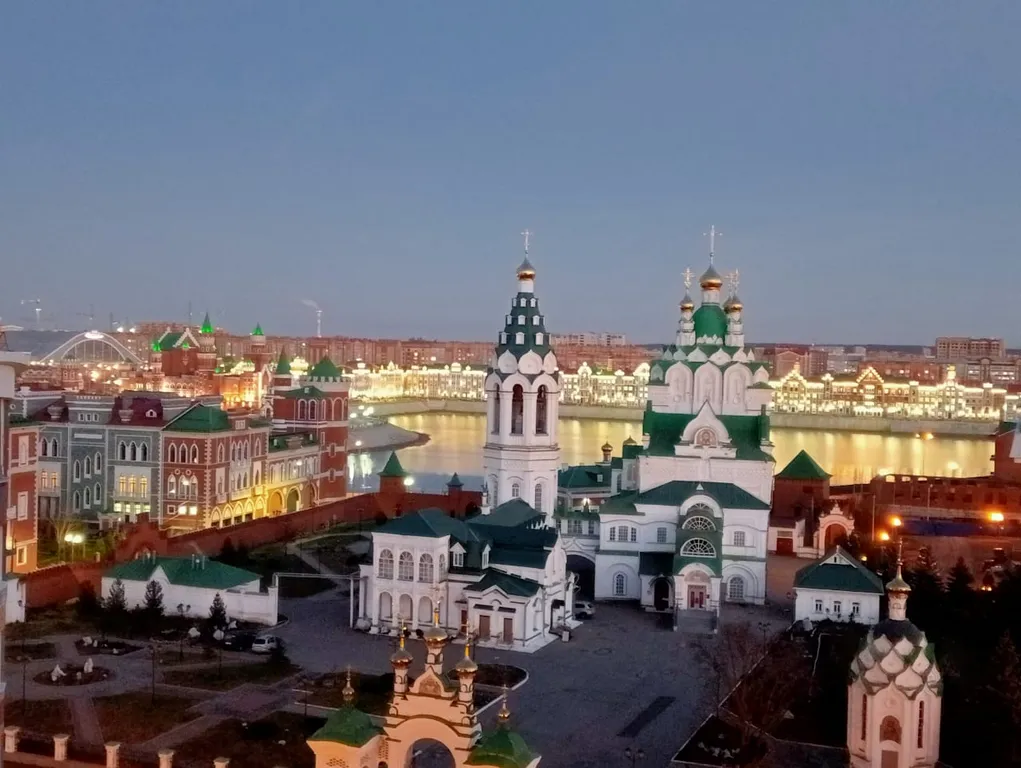 Квартира Центр туристической Йошкар-Олы с лучшим видом на Набережную — аренда посуточно в Йошкар-Ола