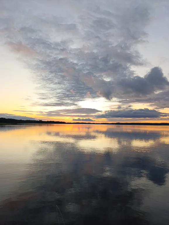 Дом с видом на озеро Ричи в заказнике