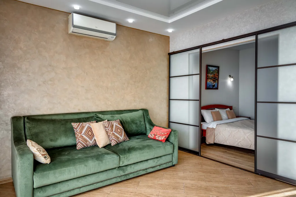 Квартира с видом на море, две спальни и гостиная