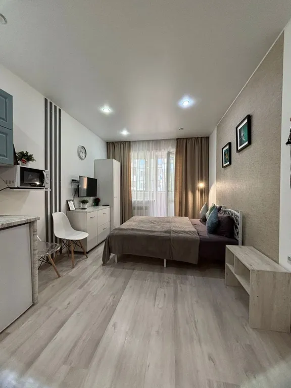 Квартира Студия бежевая в центре города — аренда посуточно в Архангельск