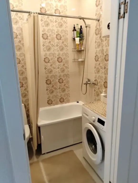 Солнечная квартира с французскими окнами и отдых на горной речке