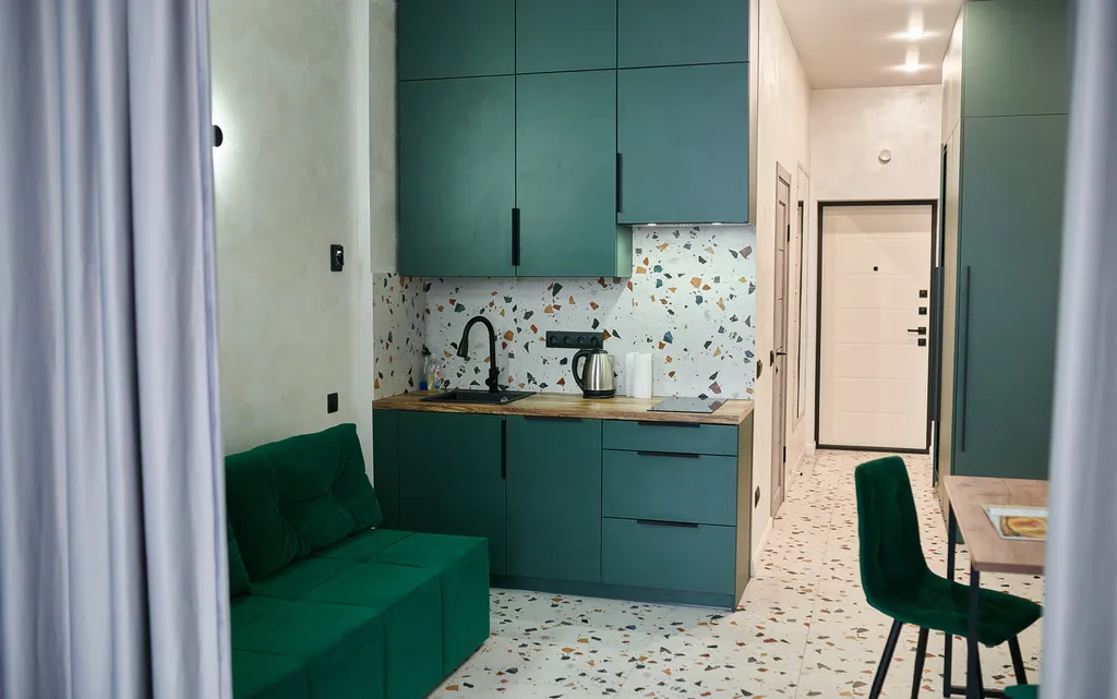 Апартаменты на 1 линии у моря с видом на музейную аллею и планетарий