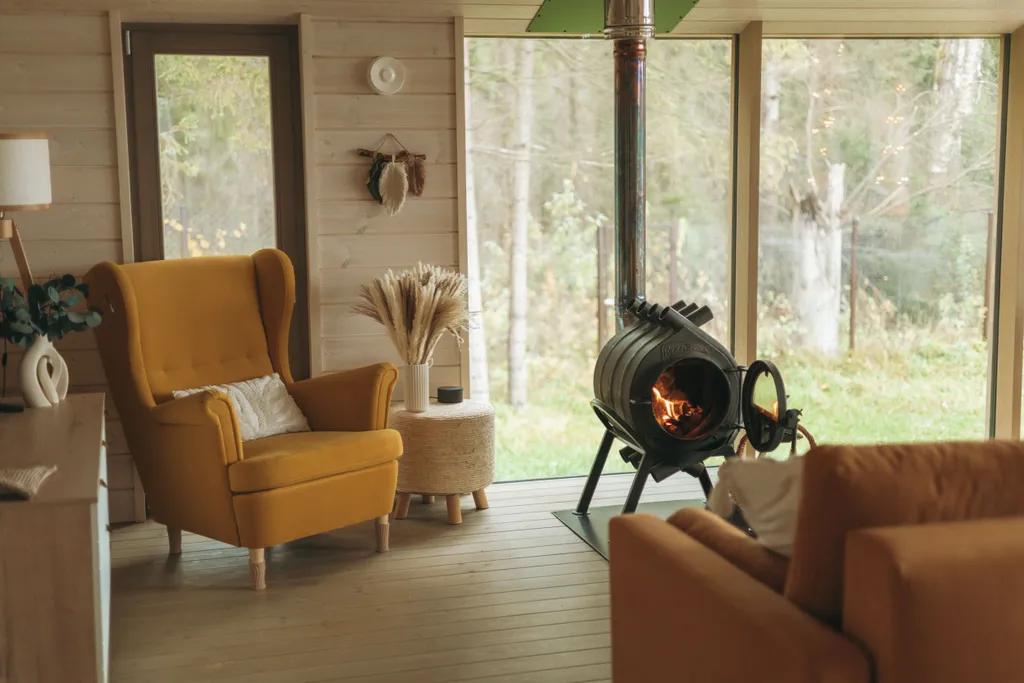 Коттедж Дом с баней и чаном у воды и леса бохо — аренда посуточно в Наро-Фоминск