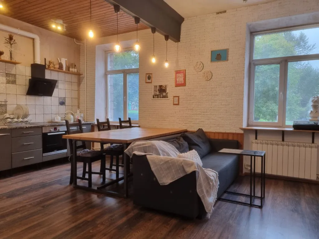 Студия в стиле лофт в рядом с вокзалом