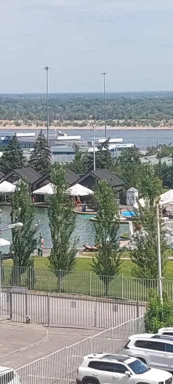 Квартира в центре с видом на парк и Волгу