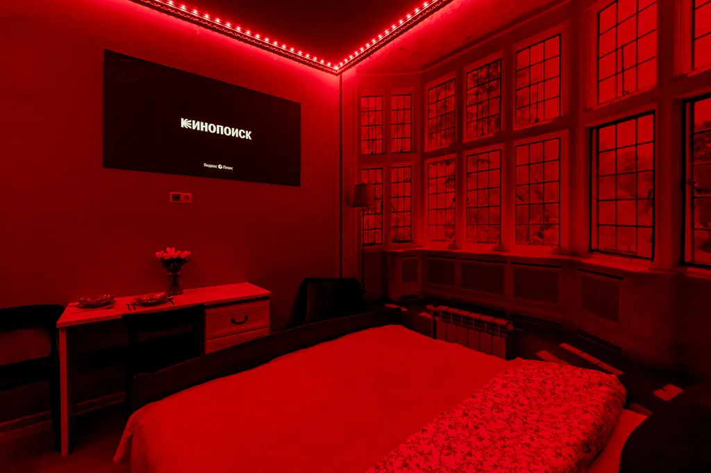 Квартира Квартира Уютная студия с проектором, без окна — Москва