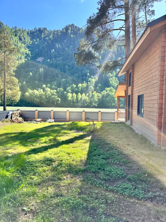 Новый круглогодичный 3-й коттедж на берегу Катуни