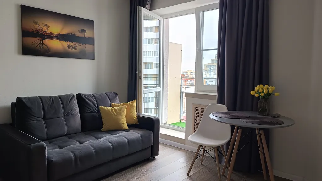 Новая уютная квартира студия в самом центре города