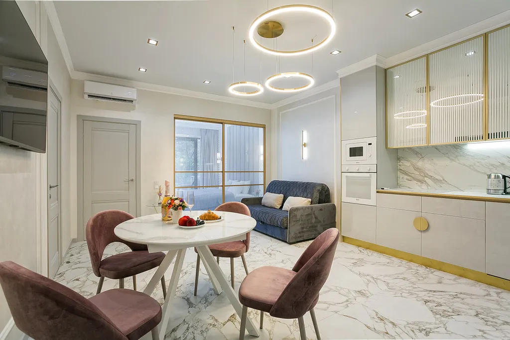 Трёхкомнатная квартира в приморском парке