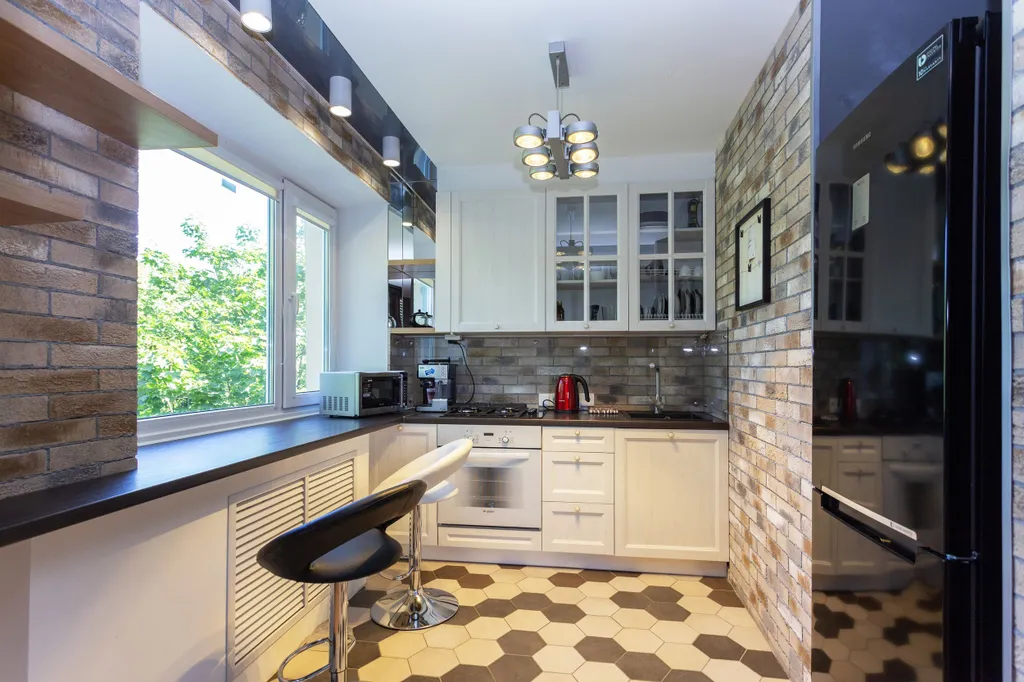 Современный апартамент с балконом рядом с метро Фрунзенская