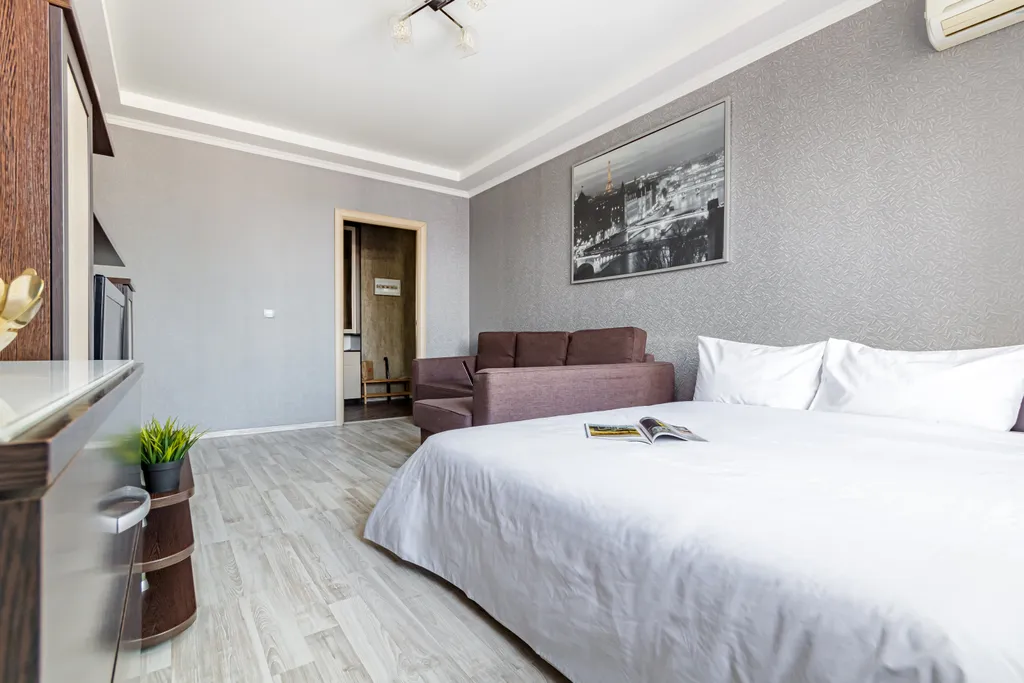 Квартира Квартира Апартамент с панорамной террасой в центре Краснодара, вокзал — Краснодар