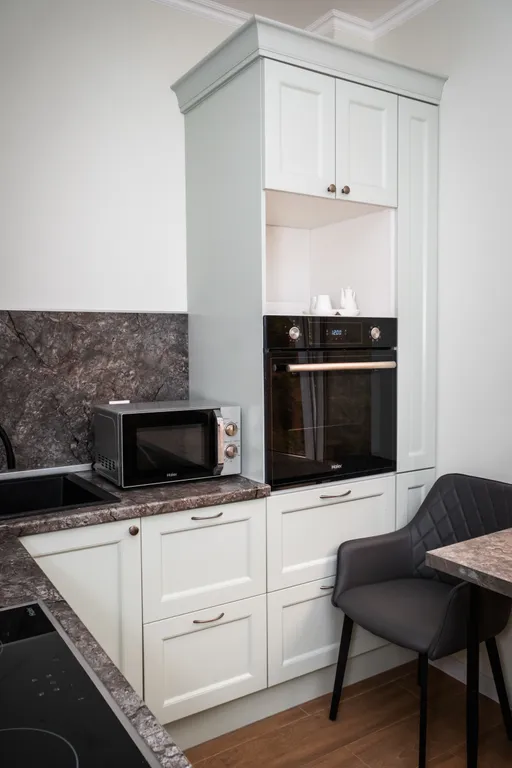 Тепло камина и холод вершин — квартира в ЖК Горная Сказка