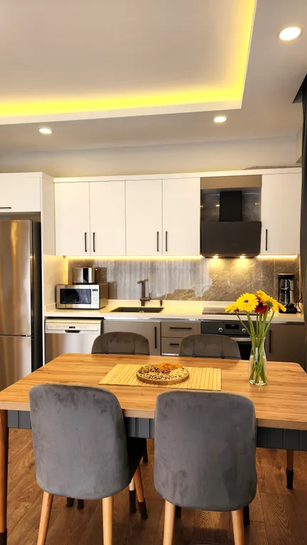 Новая вилла 3+1 Монтана Премиум в комплексе с бассейном