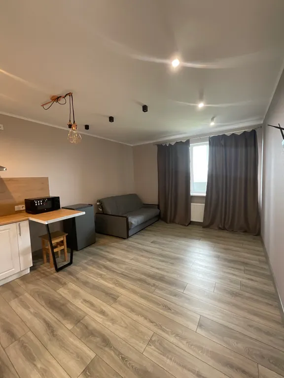 Квартира Новая студия с видом на парк — аренда посуточно в Парголово