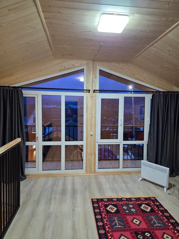 Барнхаус в сердце Теберды с видом на горы