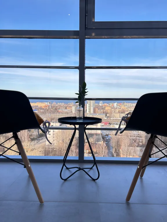 Онего на ладони - вид с 14 этажа