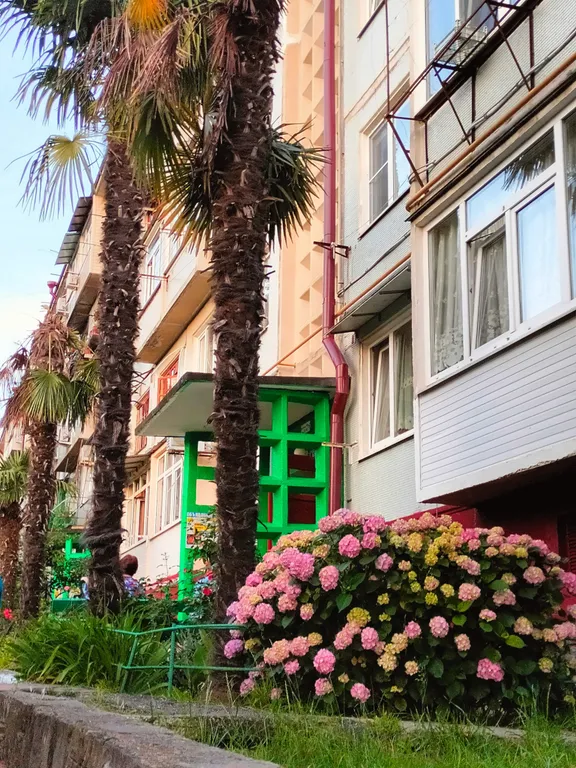 Квартира Квартира с прекрасным видом на море и горы — Лазаревское