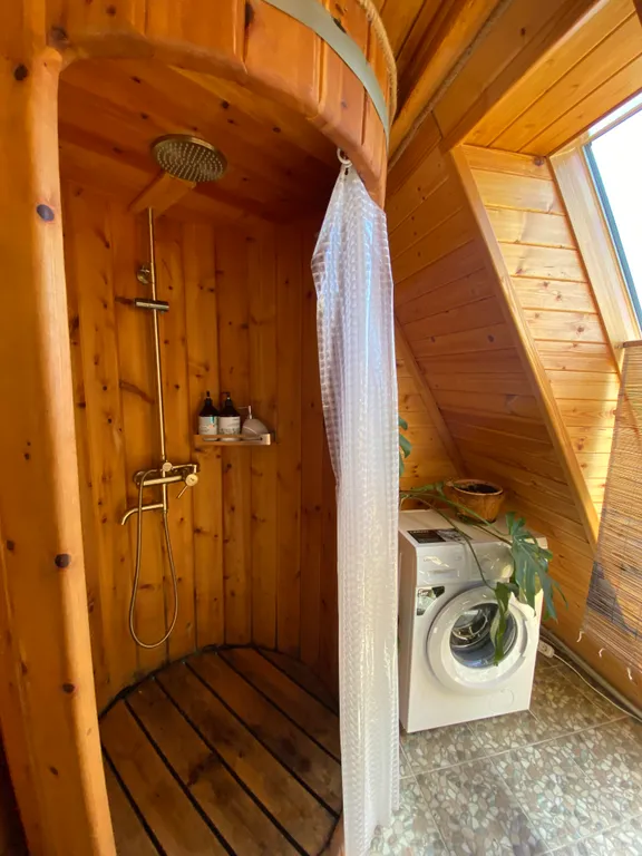 Nelmanhouse домик афрейм с джакузи и баней и видом на море