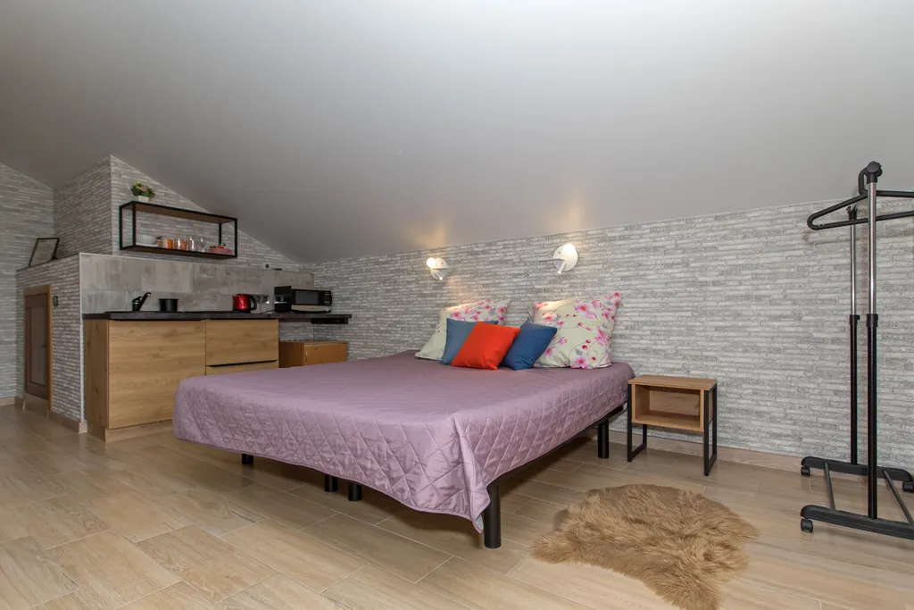 Квартира Квартира Уютная студия в 15 минутах ходьбы от западного пляжа — Зеленоградск