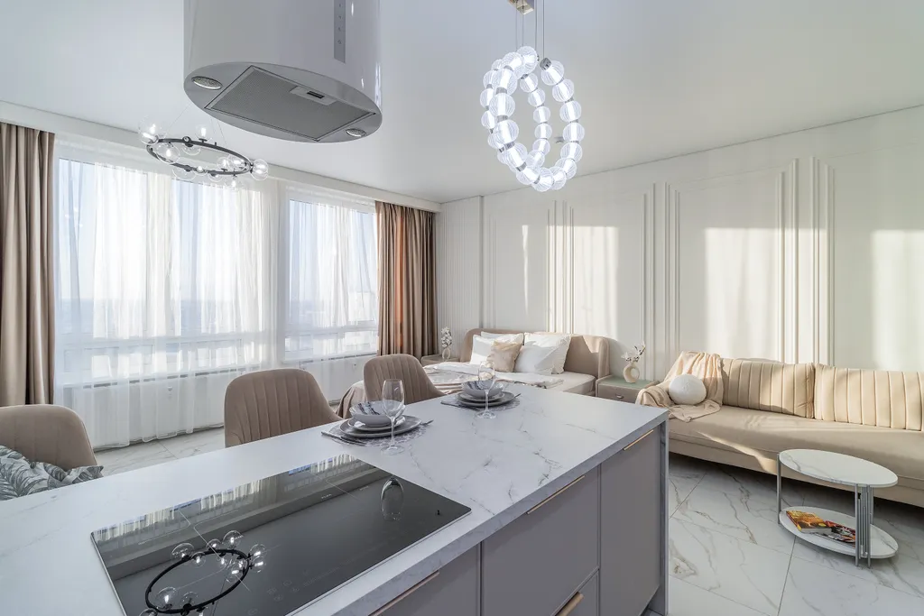 Квартира Квартира Новый апартамент Premium, KM Tower Plaza в Центре города — Нижний Новгород