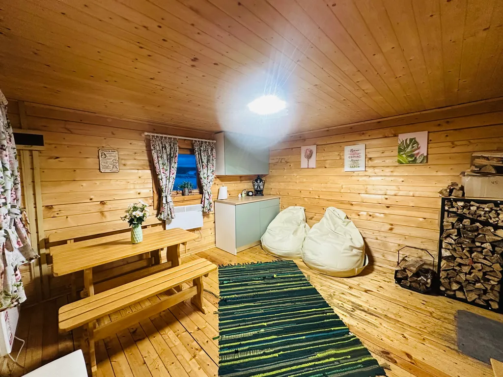 Дом с баней и банным чаном