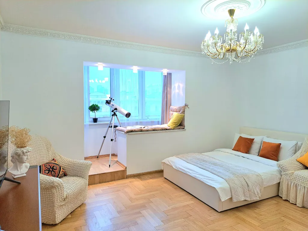 Квартира Панорамные апартаменты с видом на город рядом с Тверской — Москва