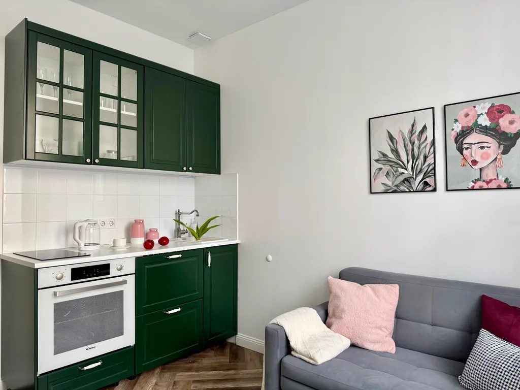 Квартира Современные 1-комнатные апартаменты, 2 кровати — Москва