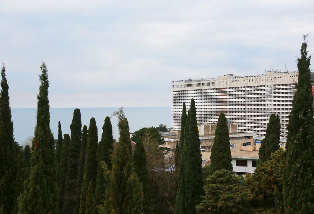 Квартира Апартаменты в центре с видом на море — Сочи