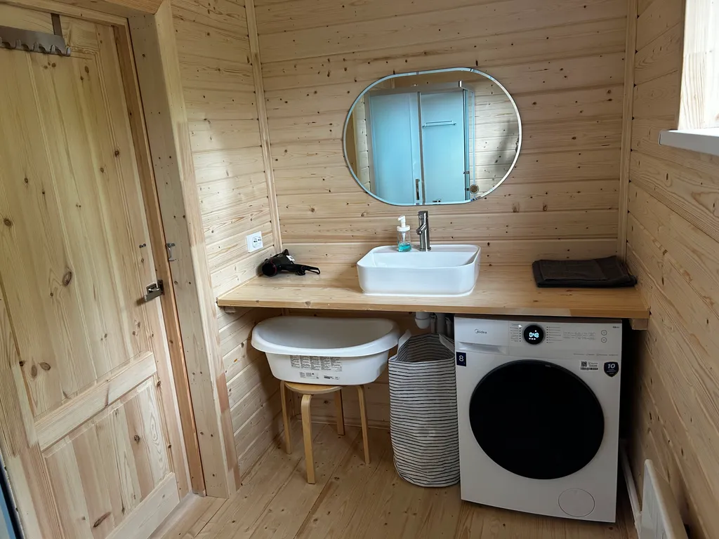 Уютный скандинавский барнхаус рядом с городом