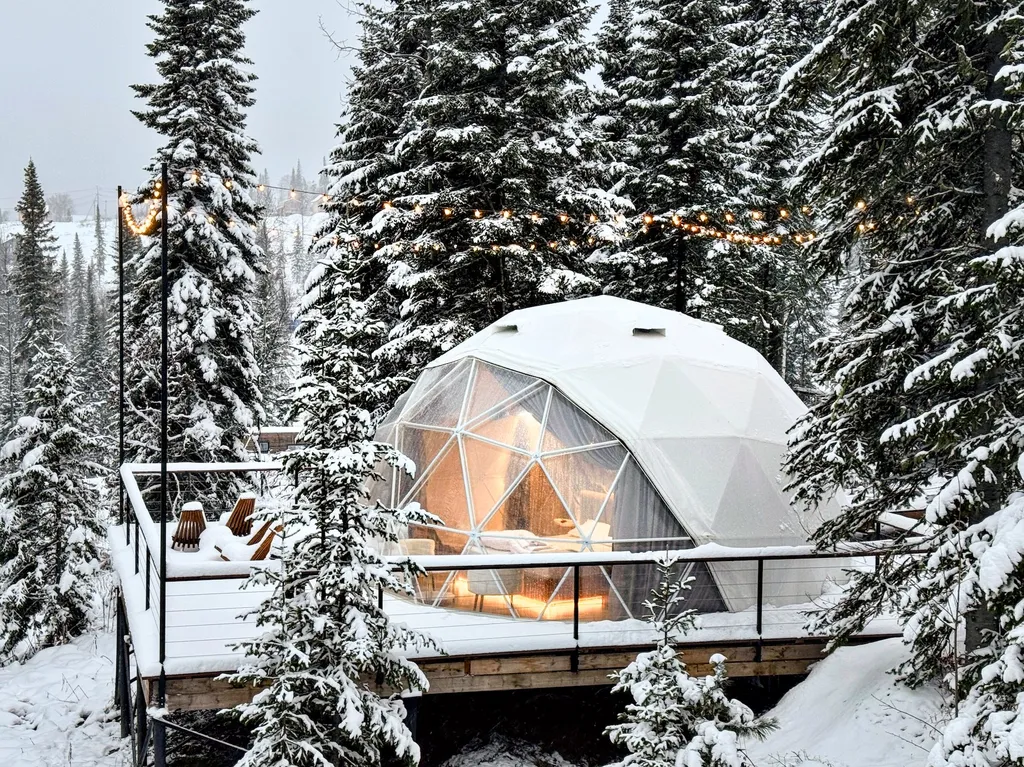 Купольный дом «NEON» на 4 гостя