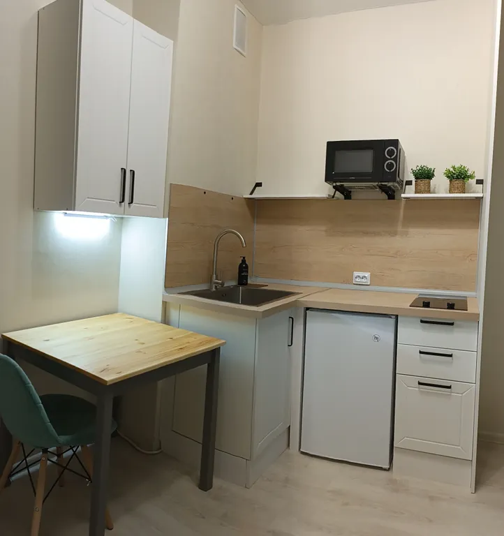 Студия у автовокзала с 3 спальными местами