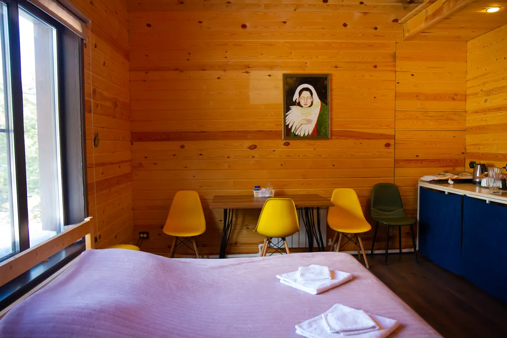 Домик на Байкале в скандинавском стиле